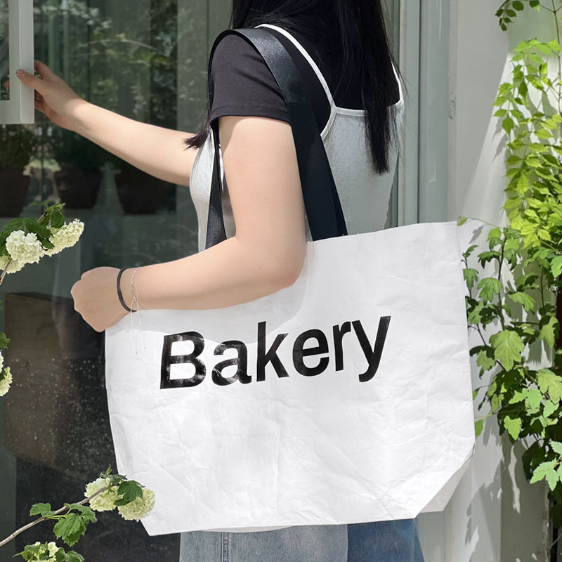 Wholesale Custom Tyvek® Eco Totes – Personalized Kraft-Look Bags with Logo, Ideal for Shopping, Gifts, and Promotional Use